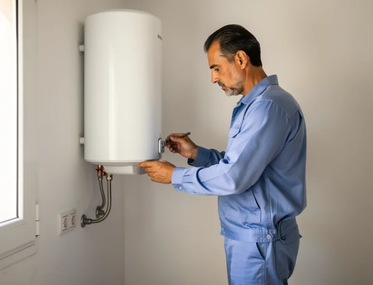 reparación calentador de agua Poio